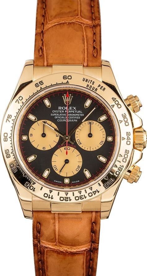 leather strap rolex daytona|genuine rolex leather straps.